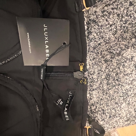 JLUX LT. Grey Royal Tweed Midi Dress - Picture 6 of 6